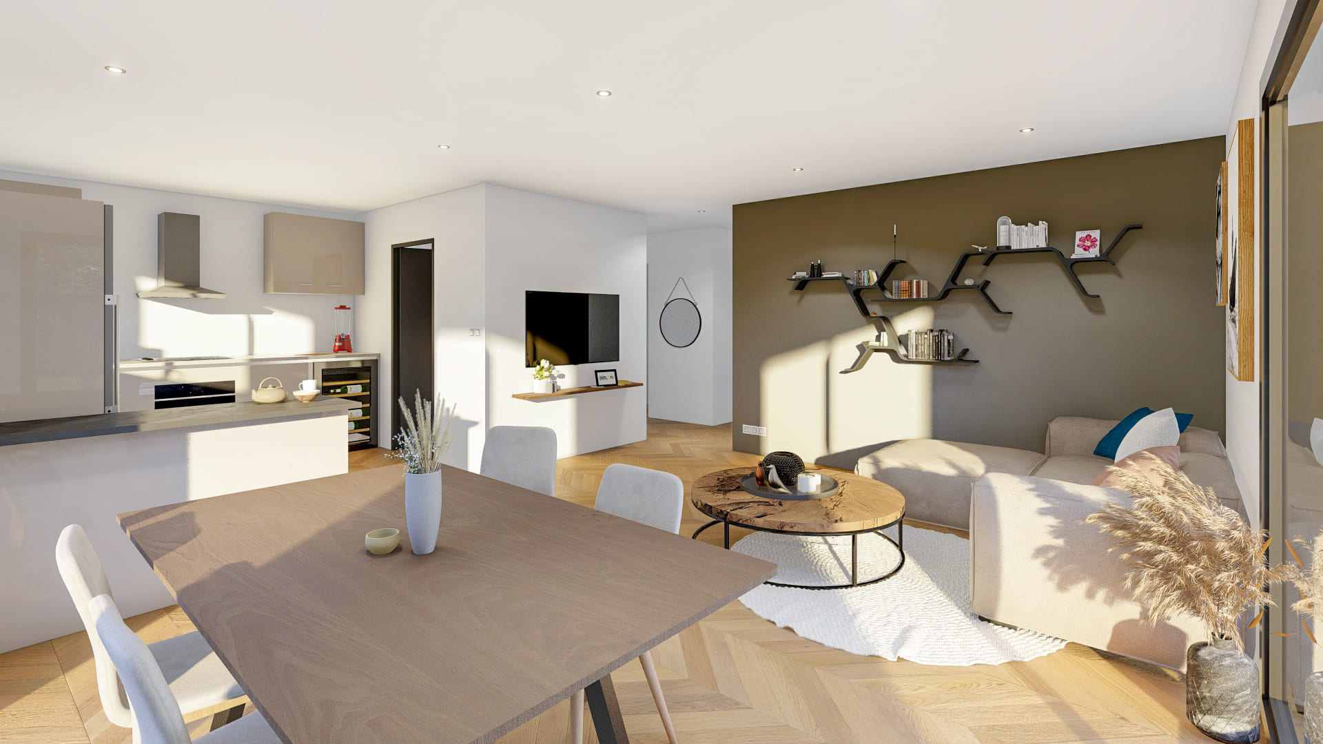 Maison neuve 82m² - 4 chambres - Plumelec
