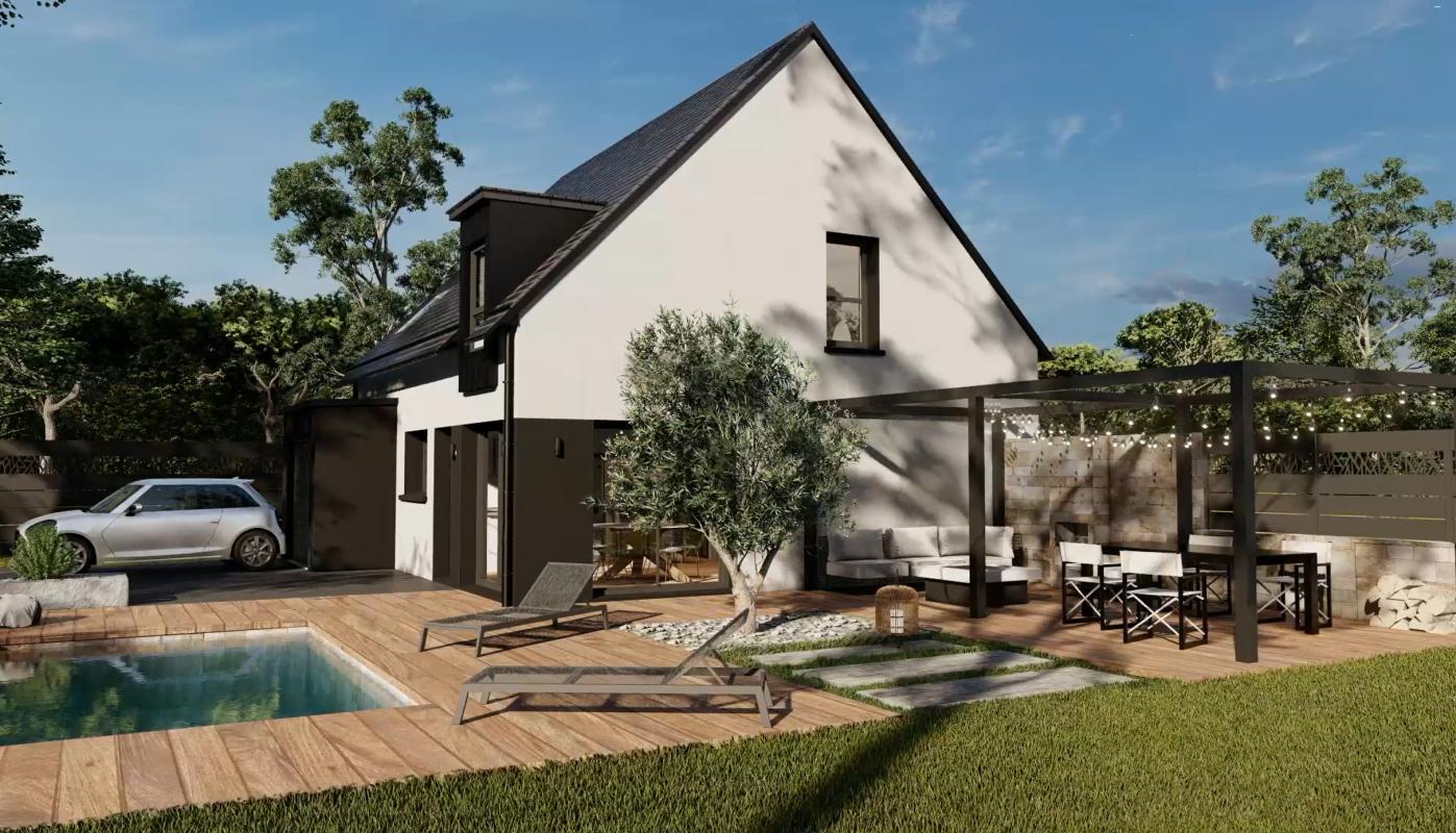 Maison neuve 90m² - 4 chambres - Saint jean brevelay