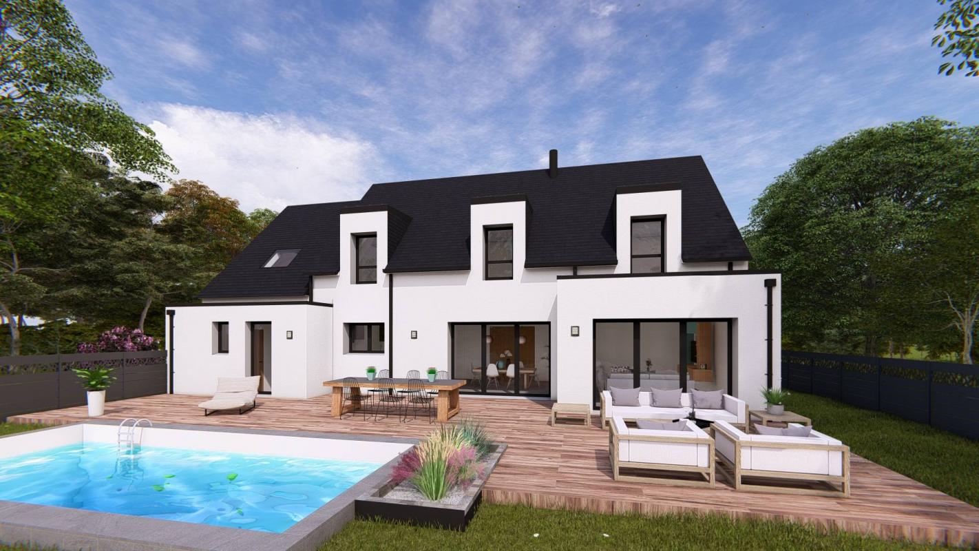 Maison neuve 159m² - 5 chambres - Lanester
