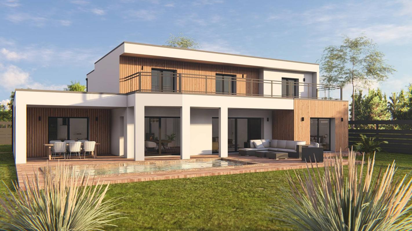 Maison neuve 189m² - 4 chambres - Larmor-plage