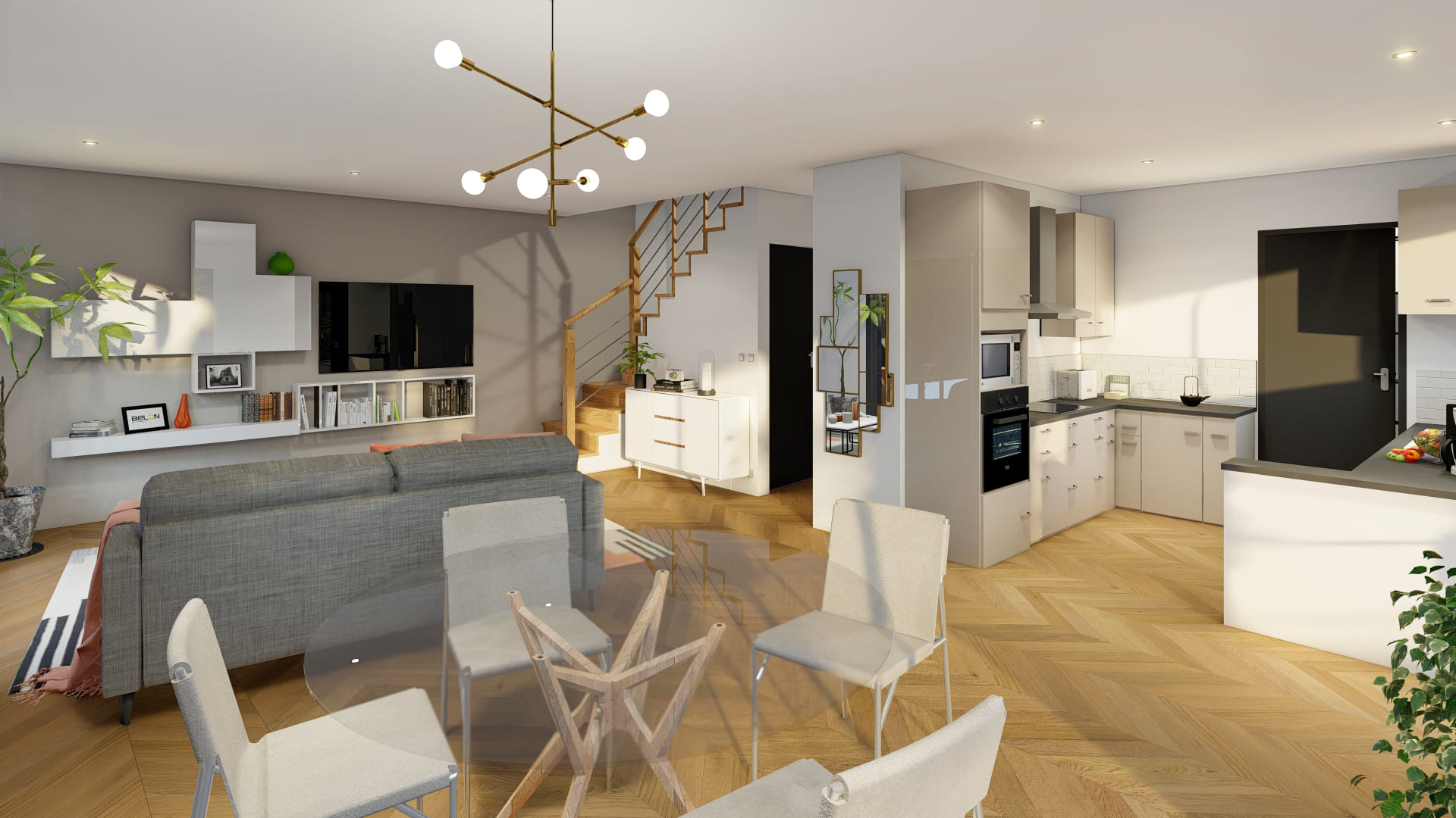 Maison neuve 95m² - 4 chambres - Cléguer