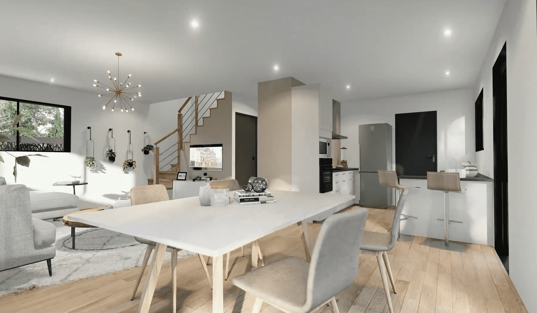 Maison neuve 88m² - 4 chambres - Monterblanc