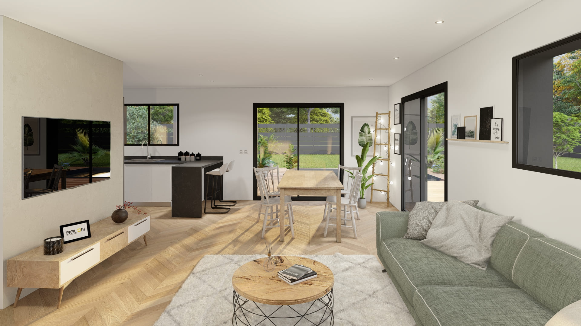 Maison neuve 82m² - 4 chambres - Plouhinec