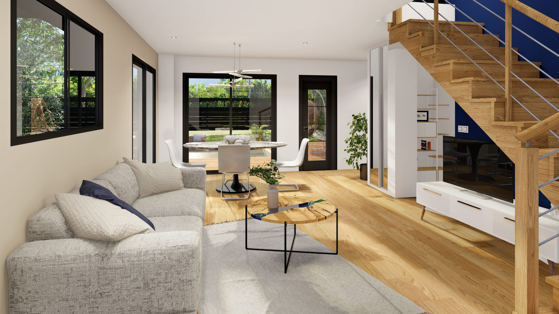 Maison neuve 108m² - 4 chambres - Plouhinec