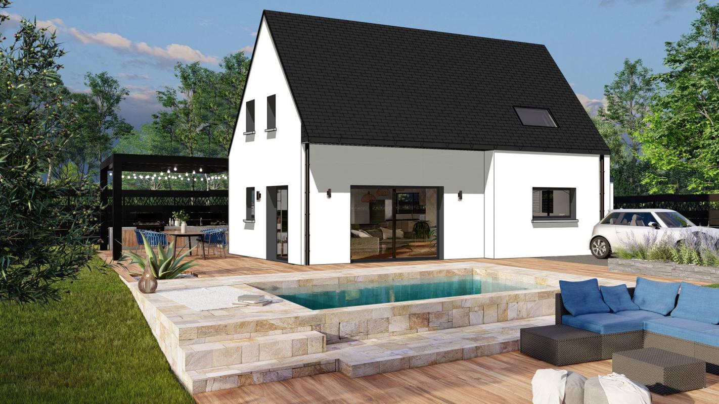 Maison neuve 100m² - 4 chambres - Saint-laurent-sur-oust