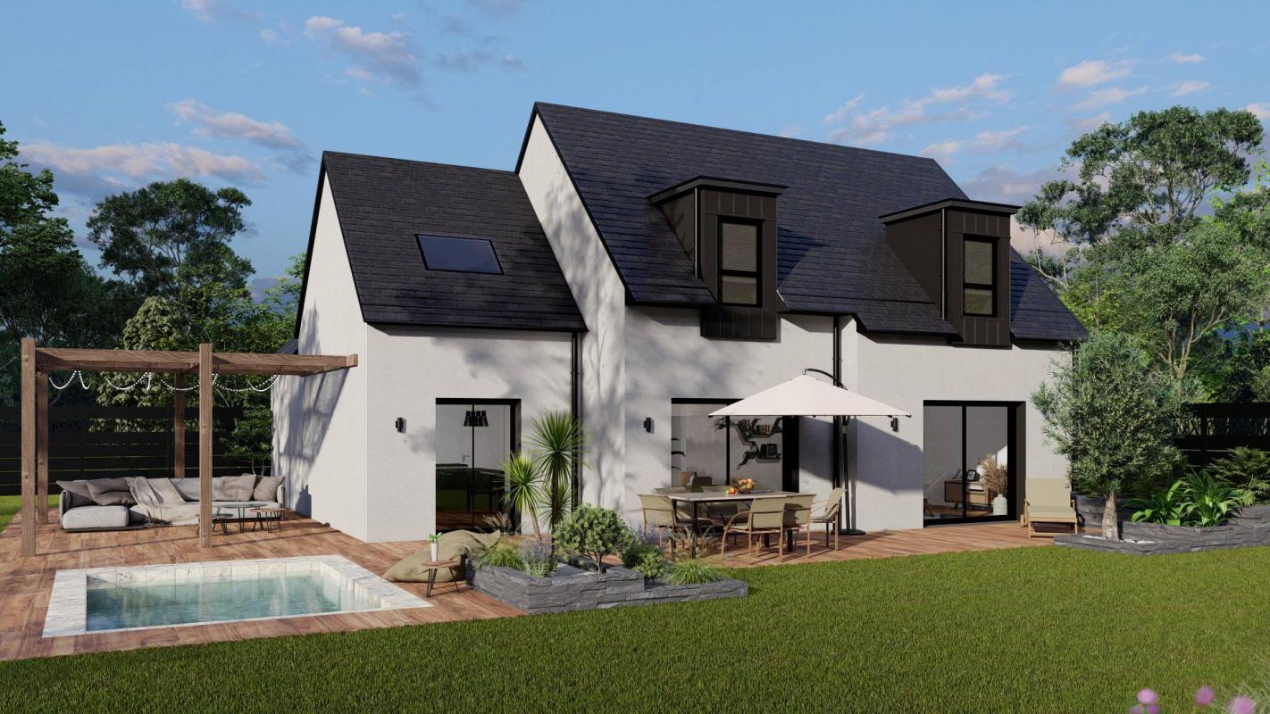 Maison neuve 114m² - 4 chambres - Ploemeur