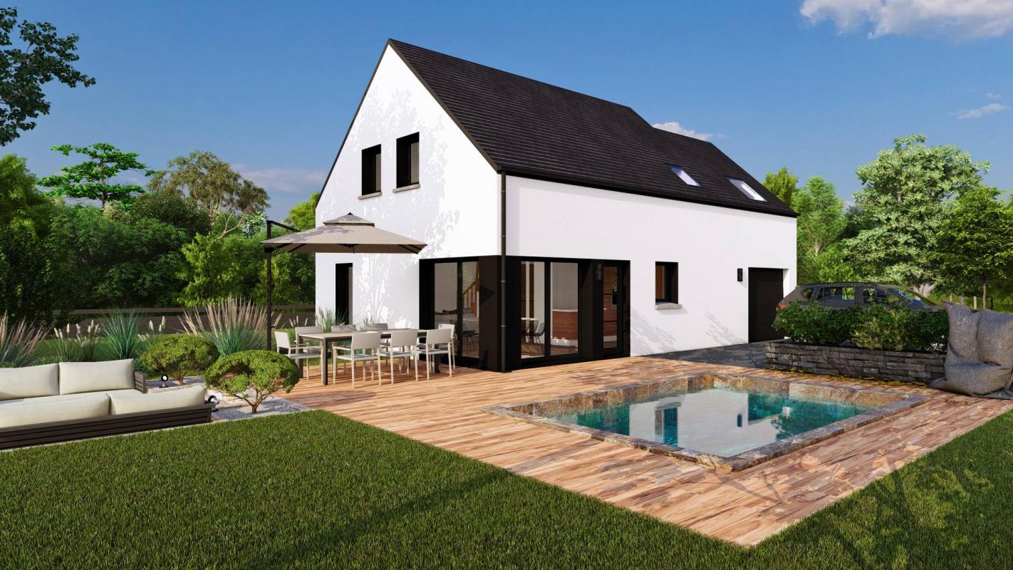 Maison neuve 98m² - 4 chambres - Lanester