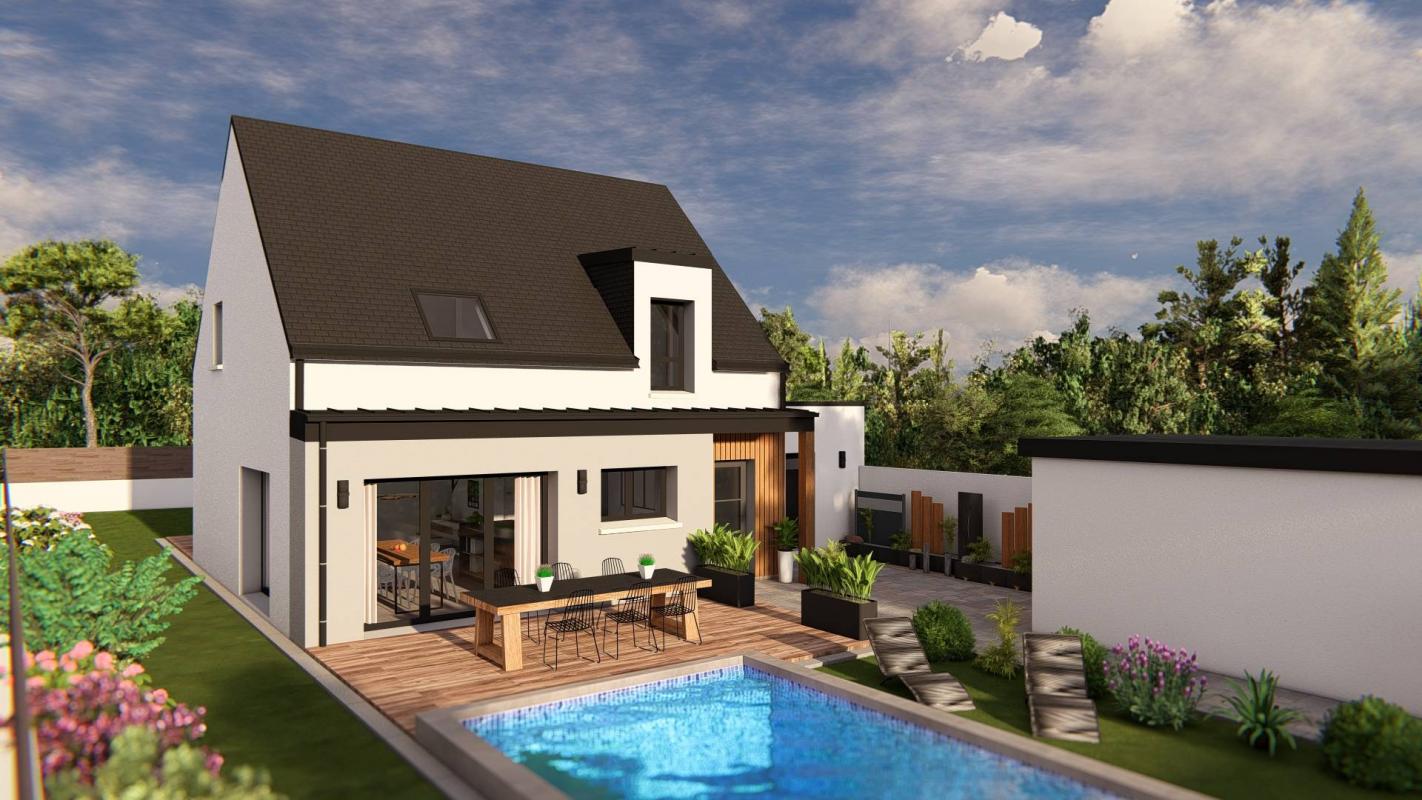 Maison neuve 121m² - 3 chambres - Gestel