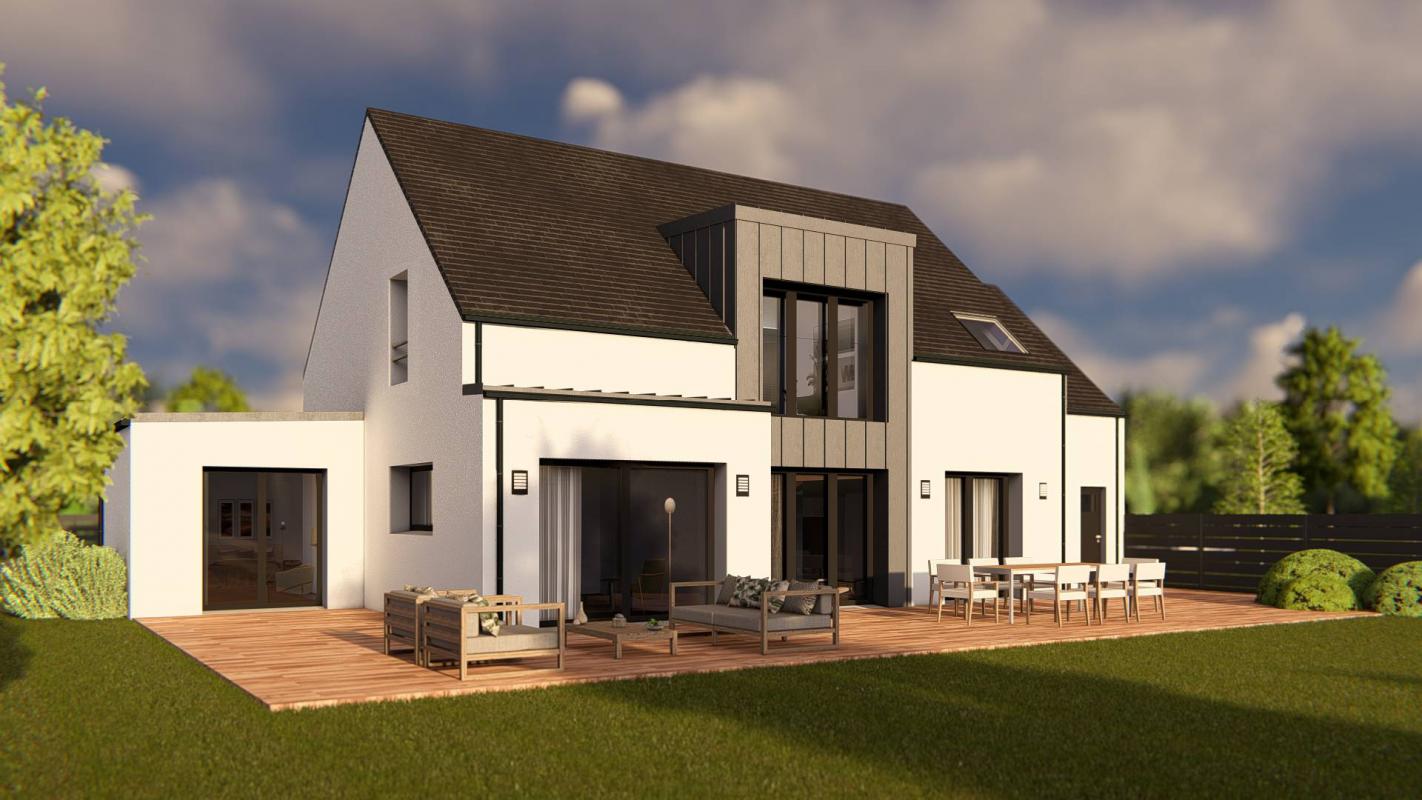 Maison neuve 137m² - 3 chambres - Queven