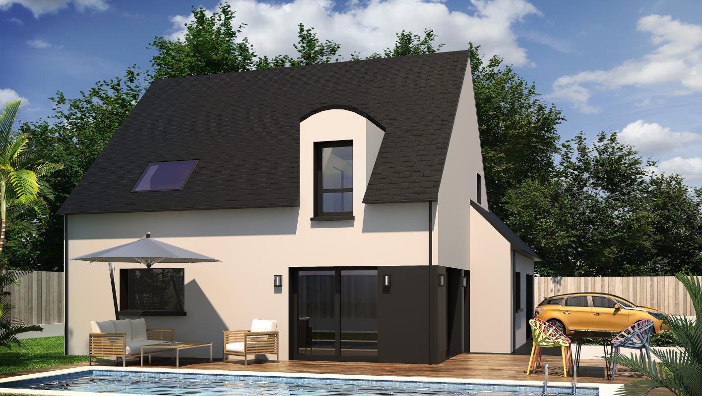 Maison neuve 104m² - 4 chambres - Merlevenez