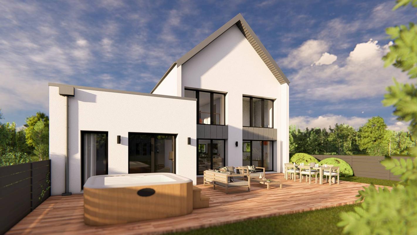 Maison neuve 137m² - 3 chambres - Larmor-plage