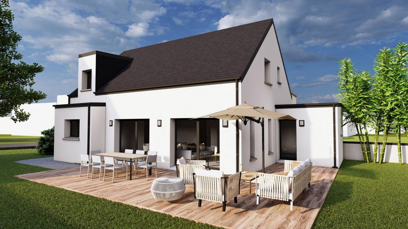 Maison neuve 114m² - 4 chambres - Merlevenez