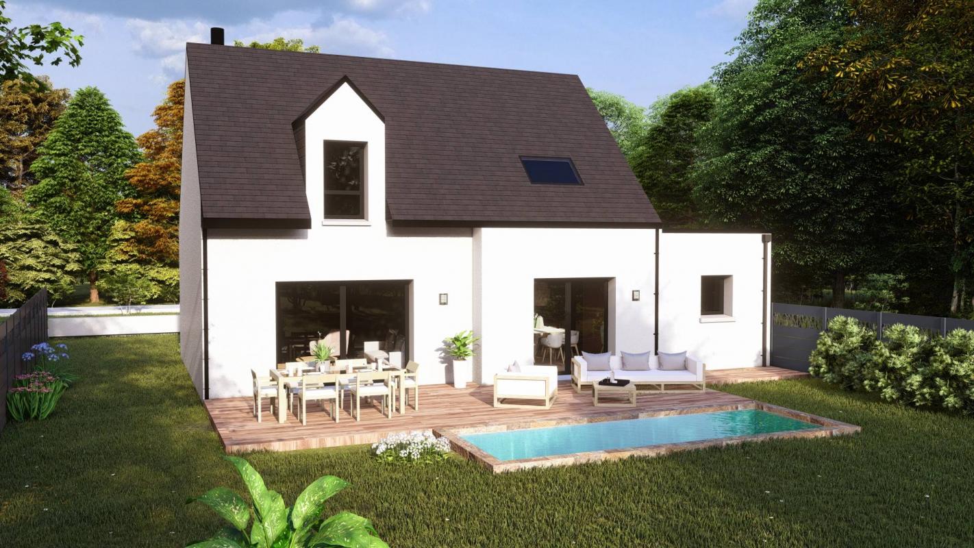 Maison neuve 108m² - 4 chambres - Merlevenez
