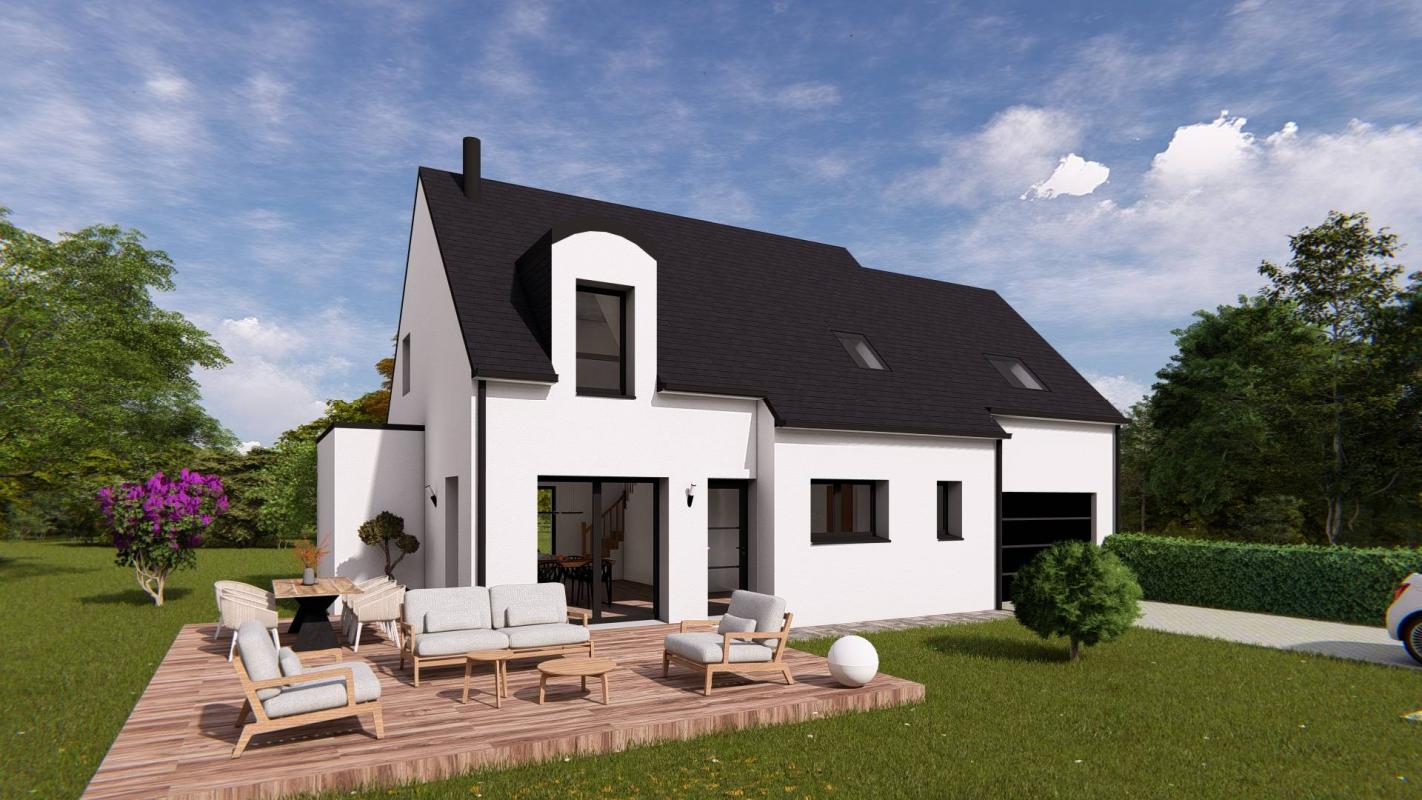 Maison neuve 123m² - 4 chambres - Fouesnant