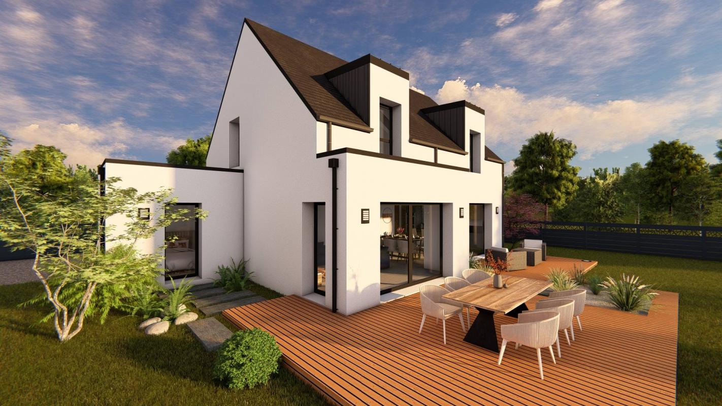 Maison neuve 123m² - 4 chambres - Plouhinec