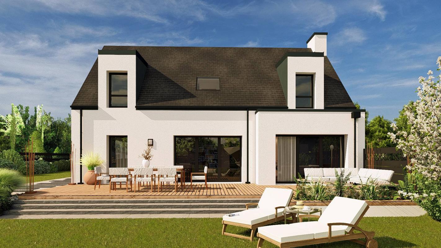 Maison neuve 121m² - 3 chambres - Plouhinec