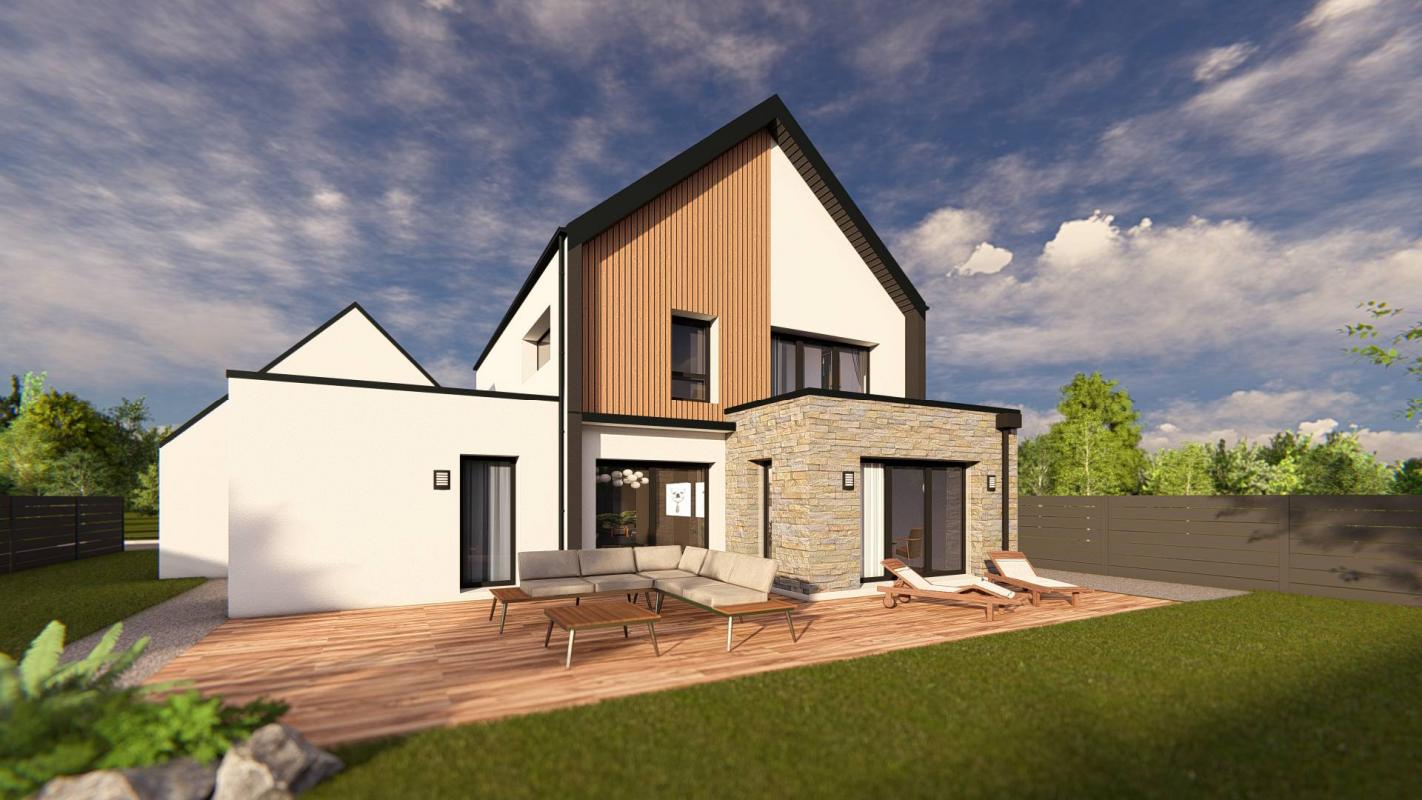 Maison neuve 161m² - 0 chambres - Ploemeur