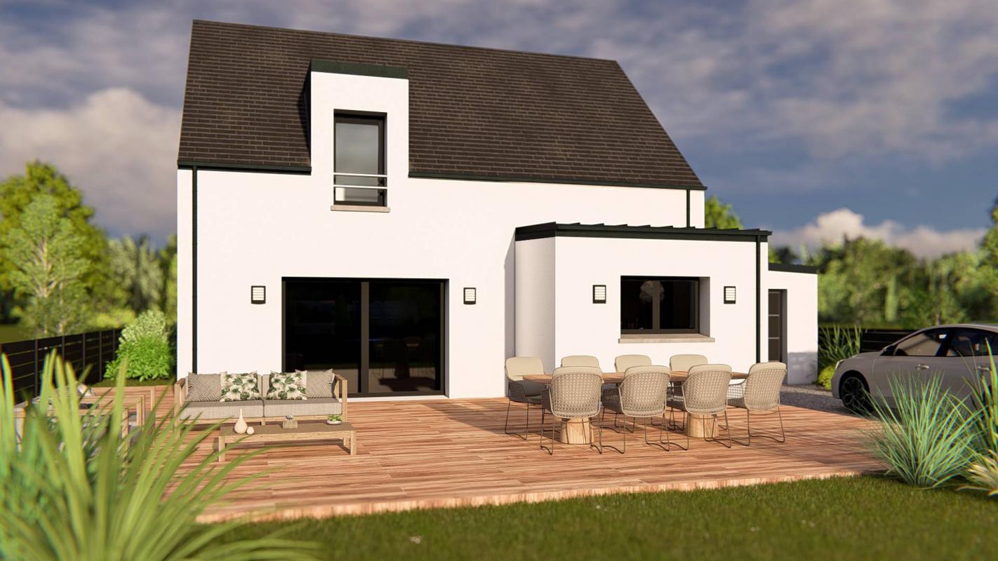 Maison neuve 102m² - 4 chambres - Quimperle