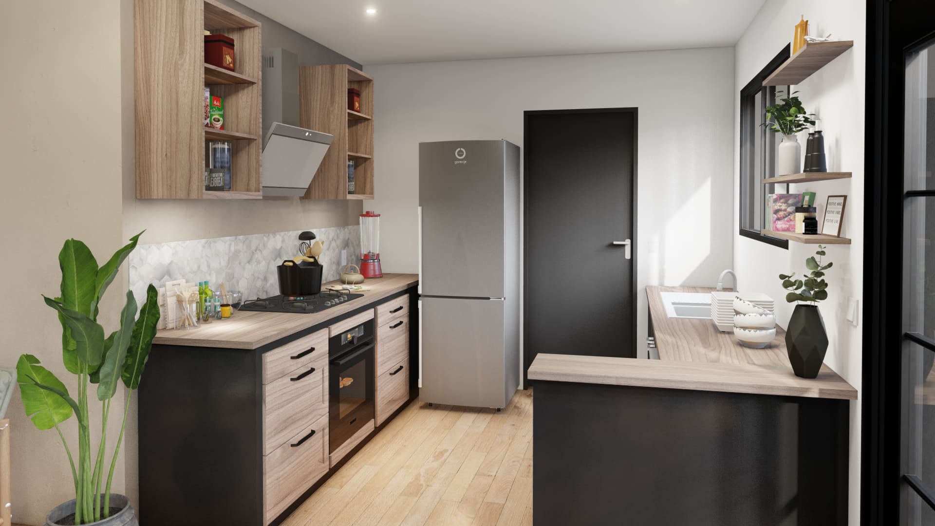 Maison neuve 91m² - 4 chambres - Plougoumelen