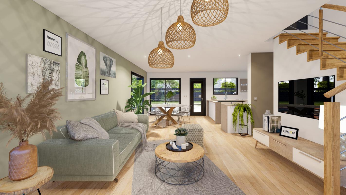 Maison neuve 80m² - 3 chambres - Saint jean brevelay