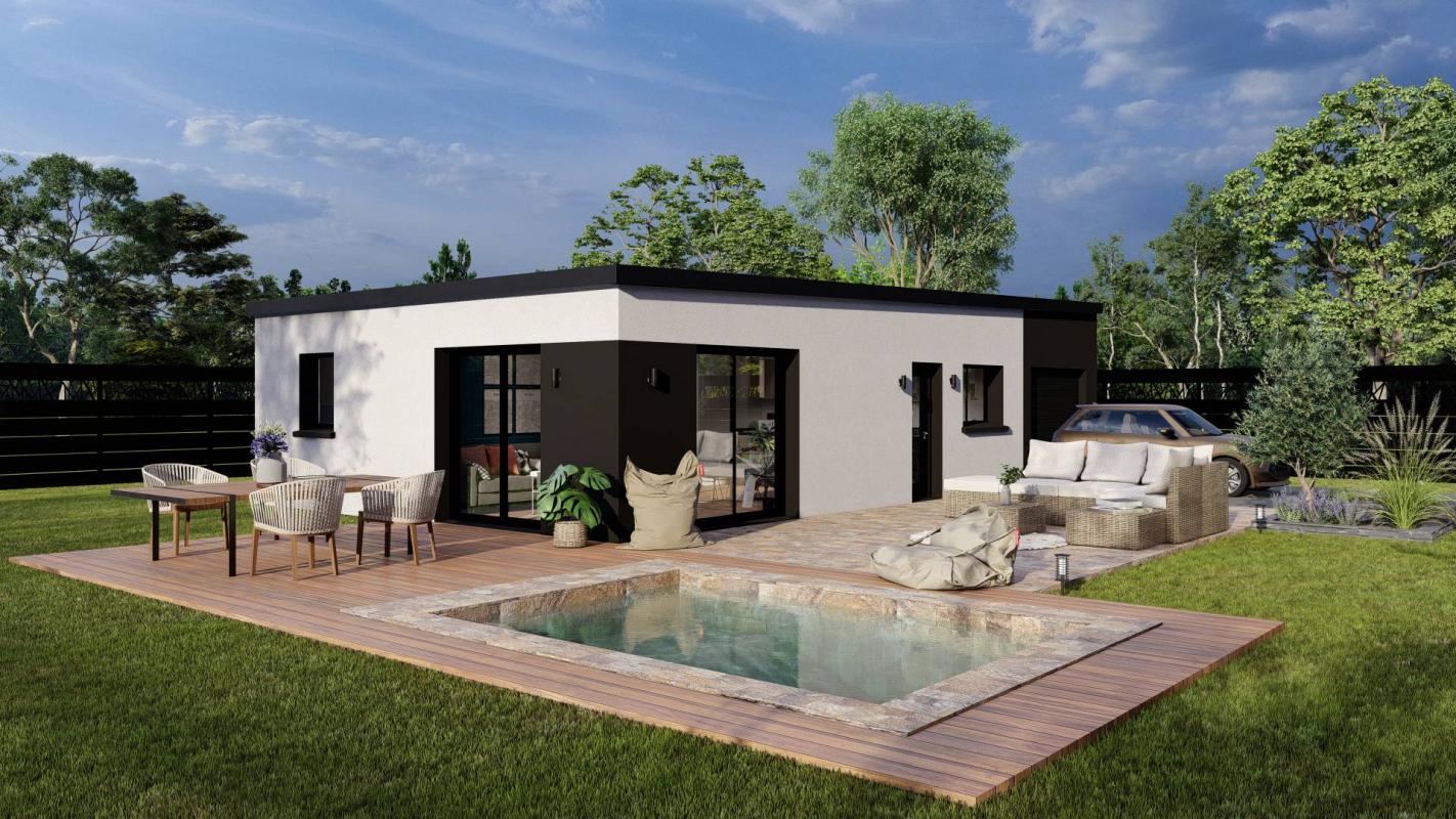 Maison neuve 63m² - 2 chambres - Etel