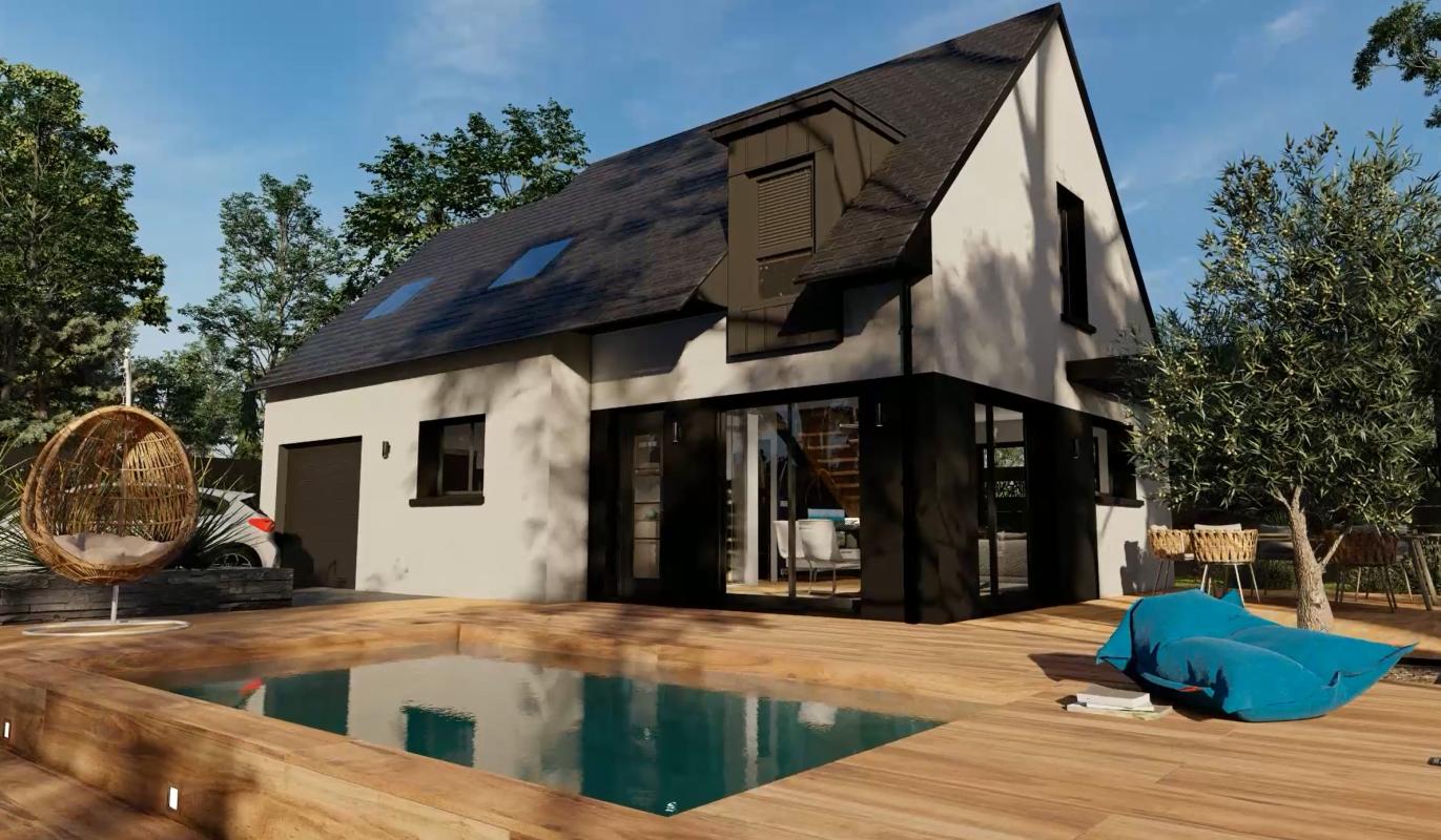 Maison neuve 82m² - 4 chambres - Pont-l'abbé