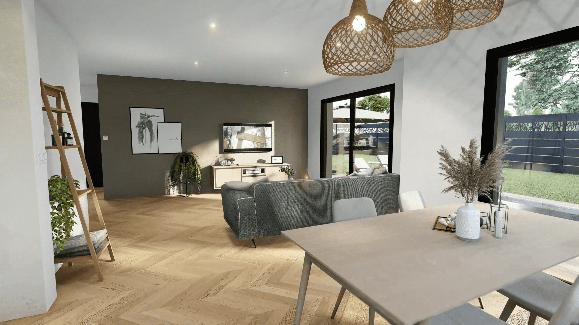 Maison neuve 91m² - 4 chambres - Inzinzac-lochrist