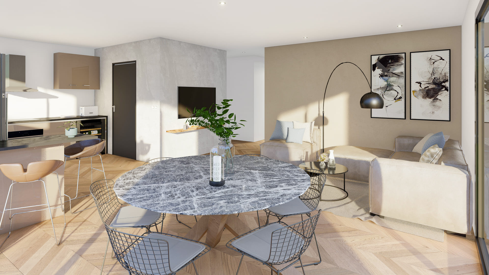 Maison neuve 88m² - 4 chambres - Caudan