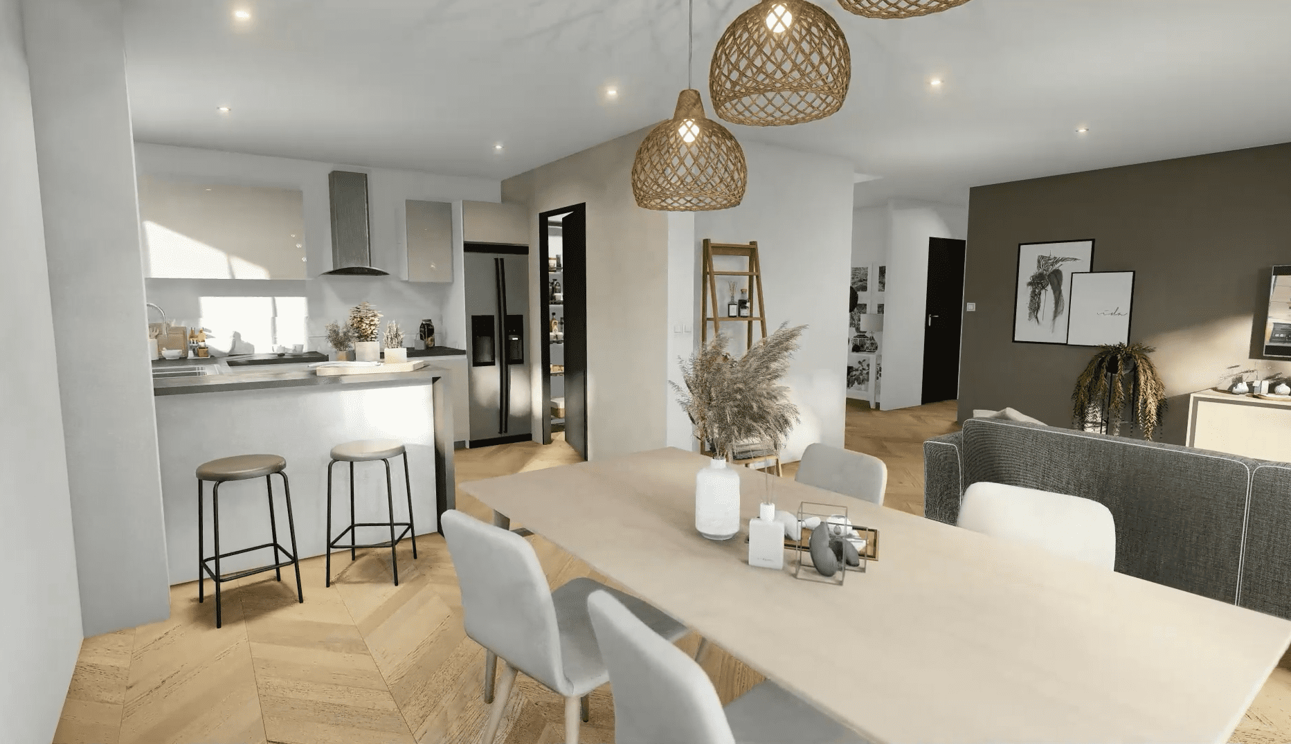 Maison neuve 90m² - 4 chambres - Pluvigner