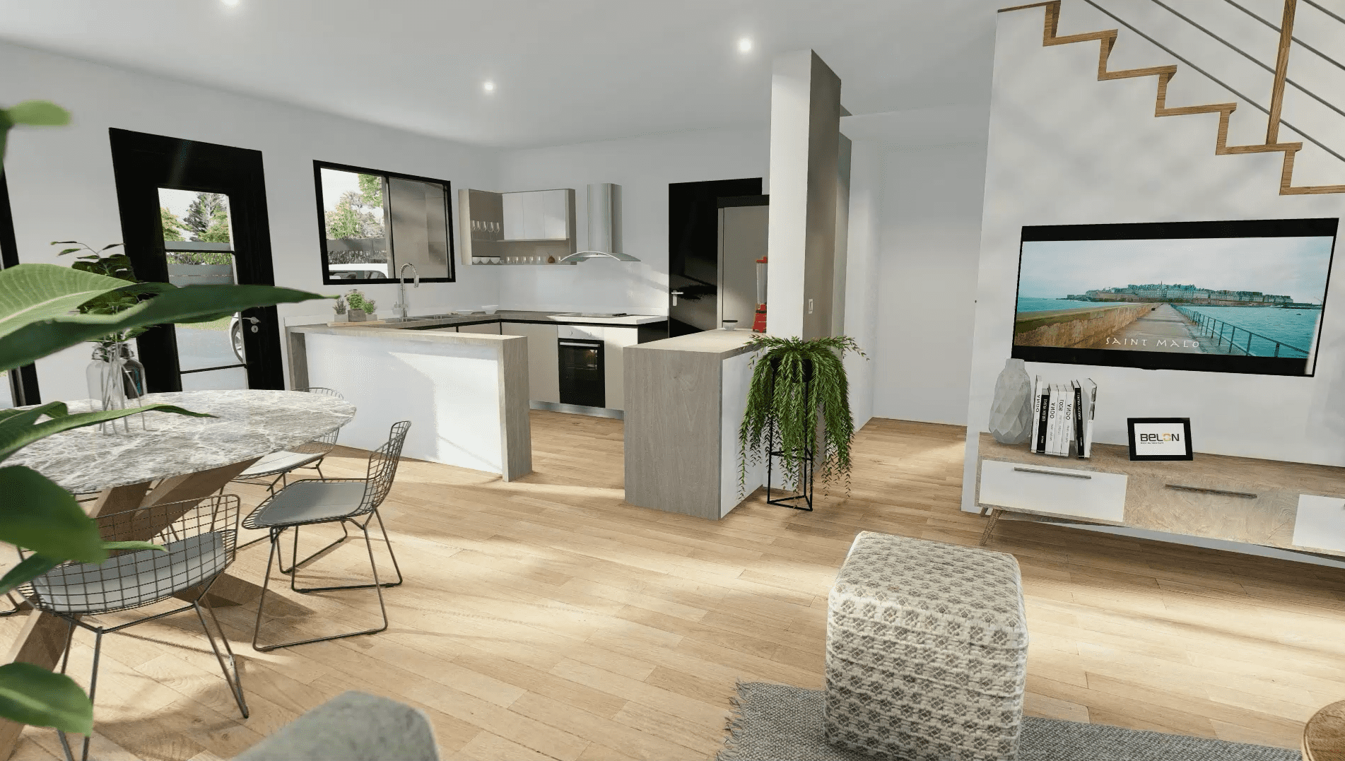 Maison neuve 96m² - 4 chambres - Kervignac