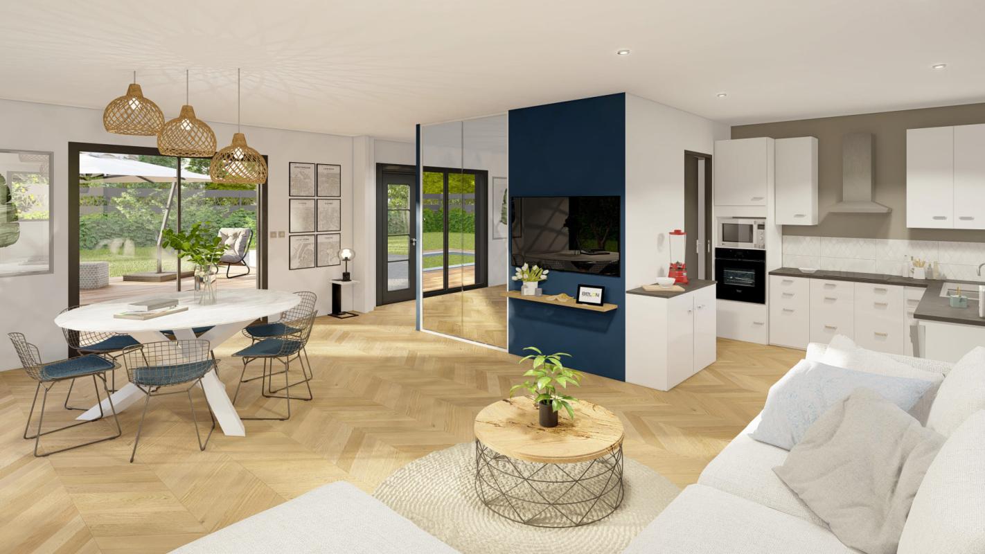 Maison neuve 88m² - 4 chambres - Melgven