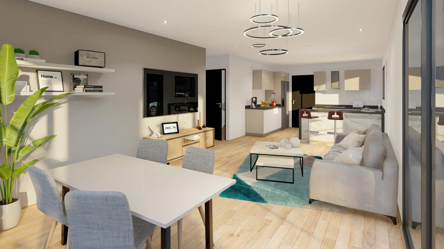 Maison neuve 96m² - 4 chambres - Landrévarzec