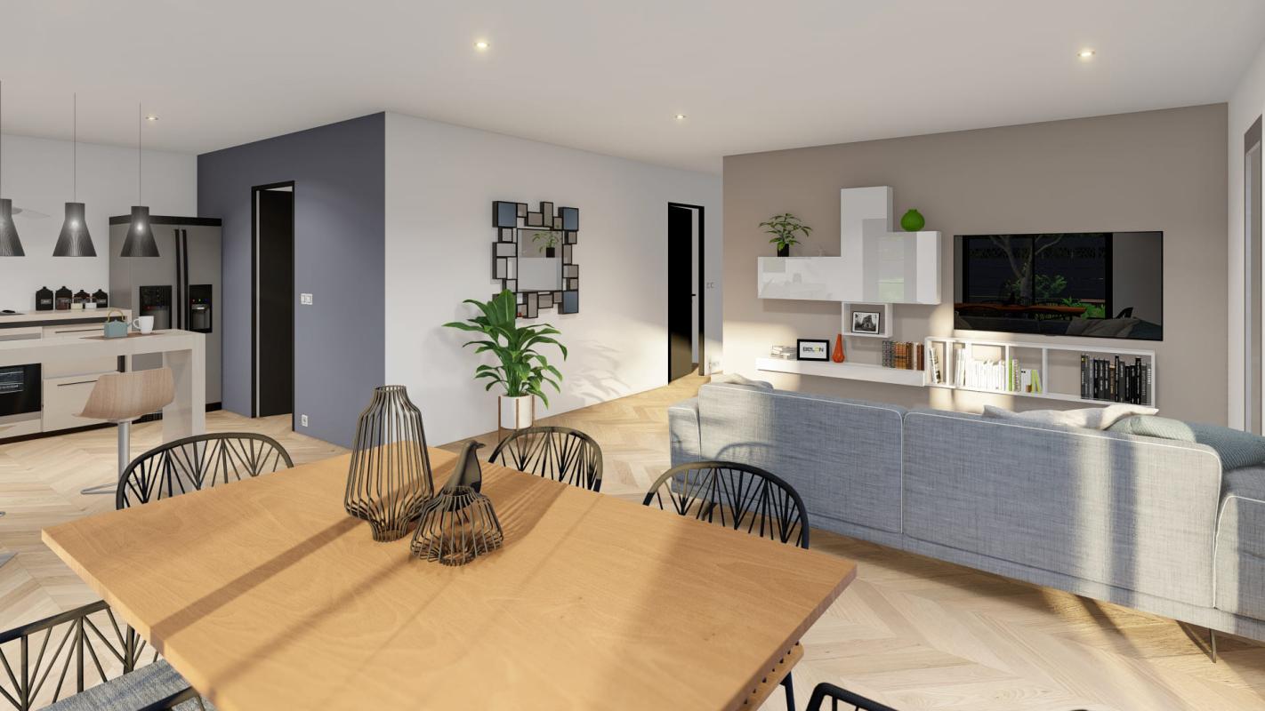 Maison neuve 77m² - 3 chambres - Coray