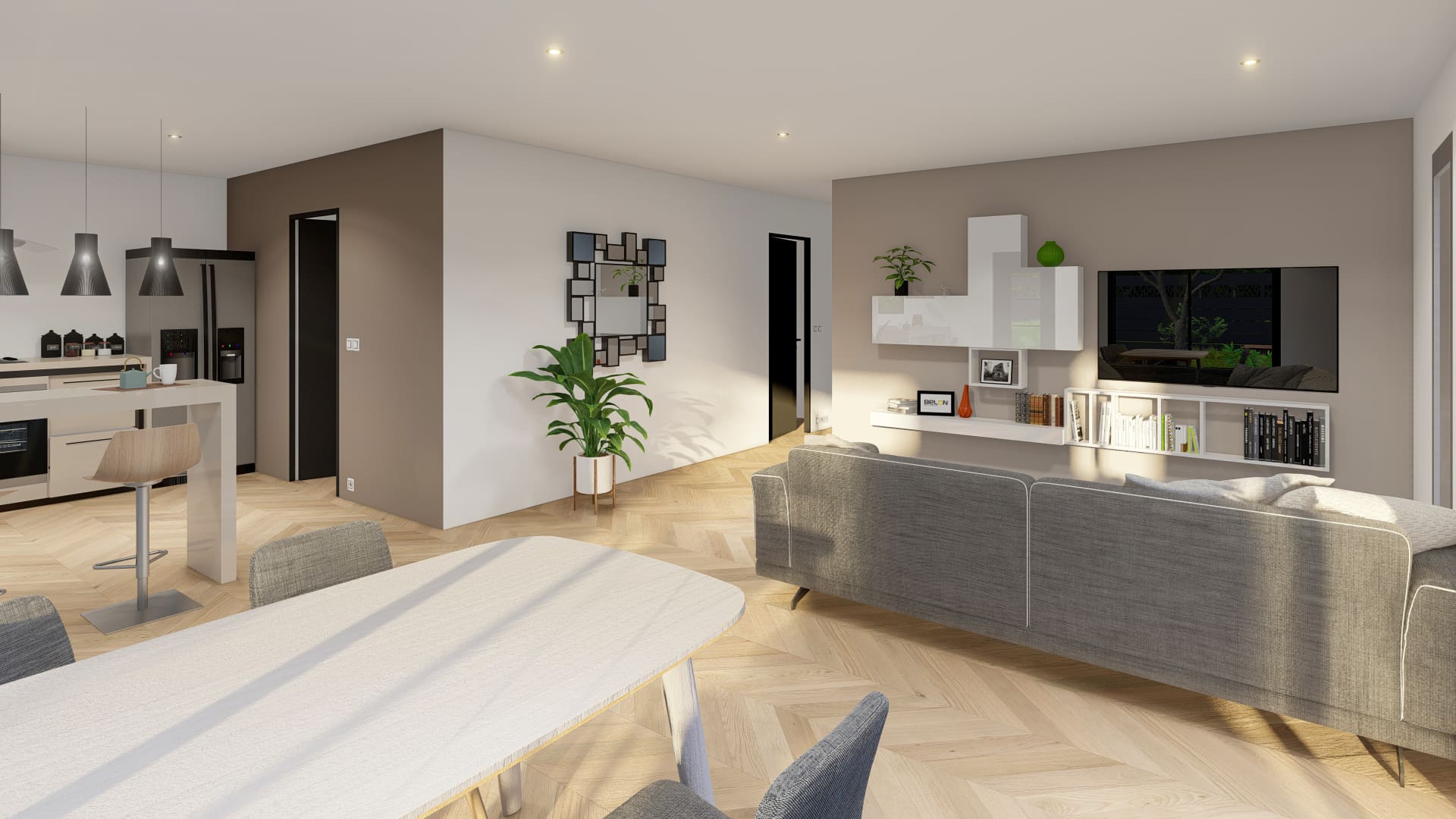Maison neuve 90m² - 4 chambres - Elliant