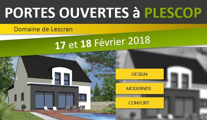 PORTES OUVERTES A PLESCOP - 17 ET 18 FÉVRIER 2018