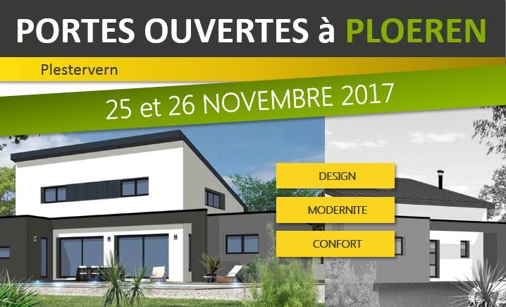 PORTES OUVERTES à PLOEREN - 25 ET 26 NOVEMBRE 2017