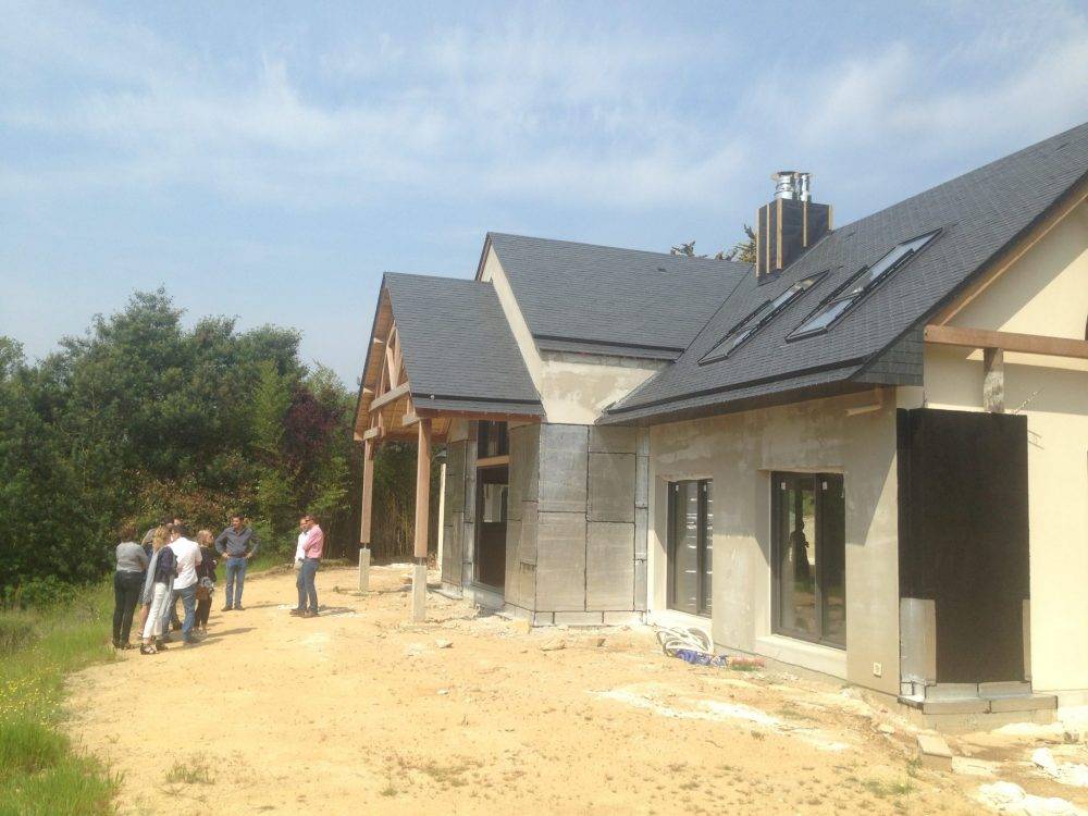 VISITE CHANTIER A VANNES POUR LES COMMERCIAUX ET LE BUREAU D'ETUDE